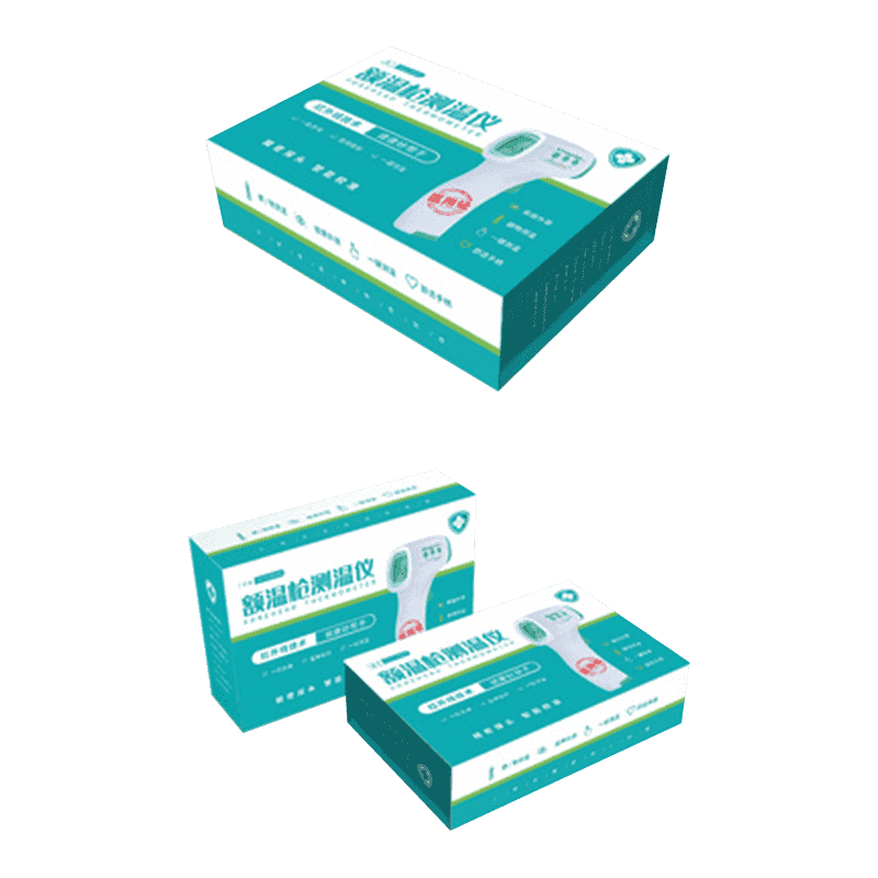 Vlnité škatule na balenie teplotných pištolí