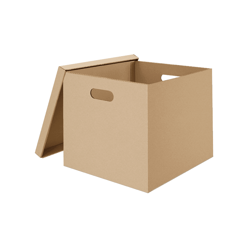 Úložné boxy na drobnosti z vlnitej lepenky