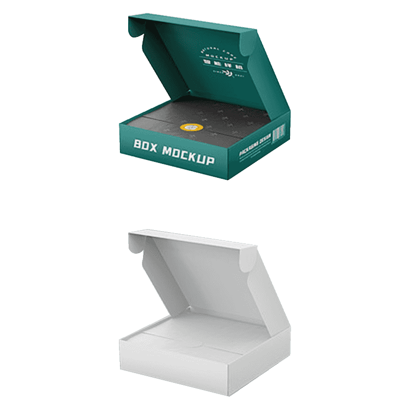 Vlastné vlnité poštové škatule