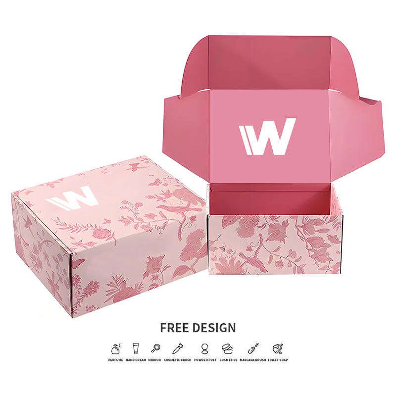 Kozmetické obaly z vlnitej lepenky na kvety a rastliny