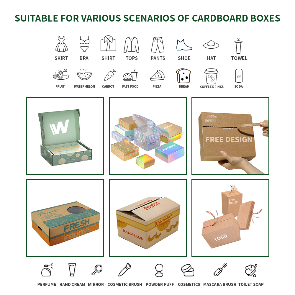 Krabice na balenie ovocia z vlnitej lepenky