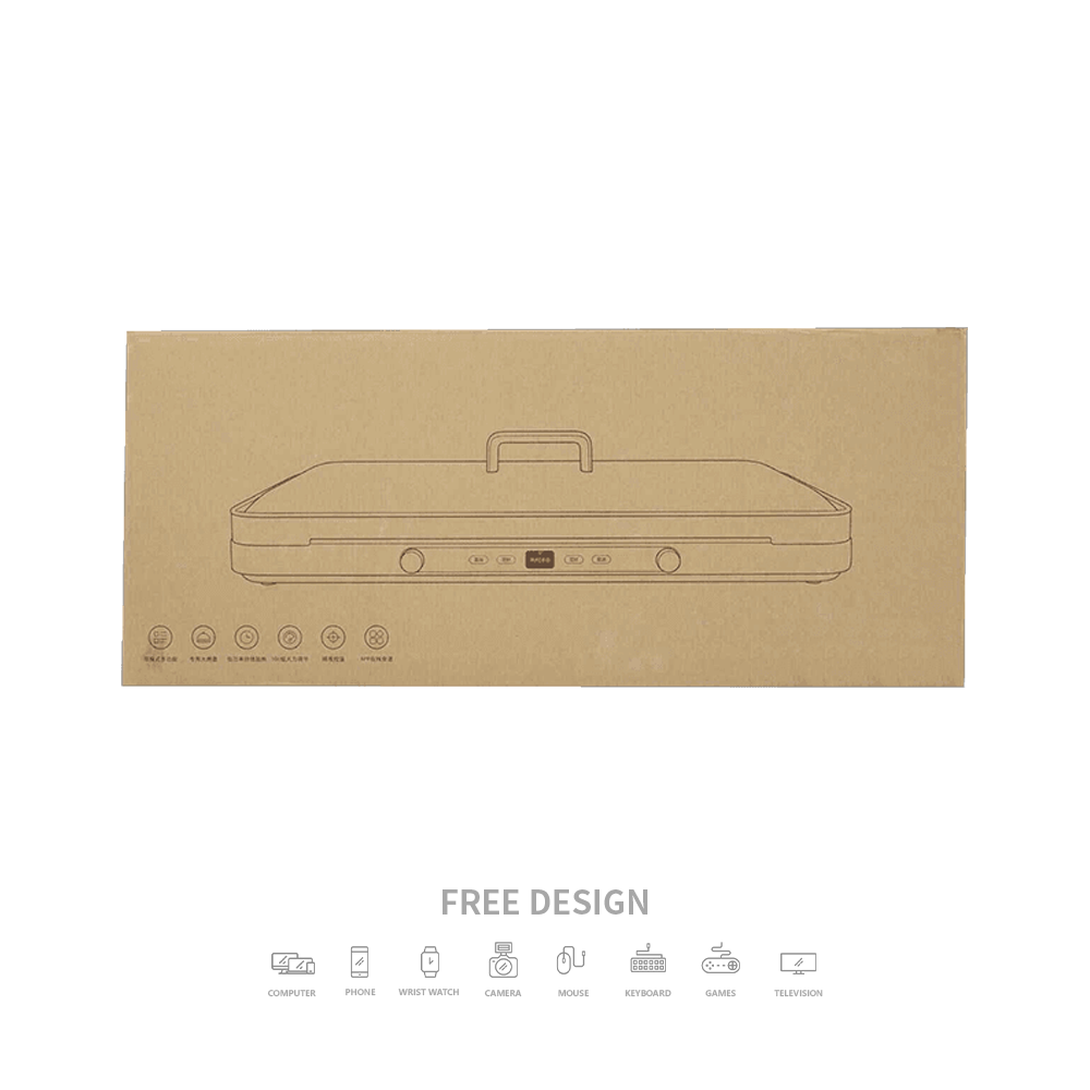 Baliace boxy z vlnitej mikrovlnnej rúry