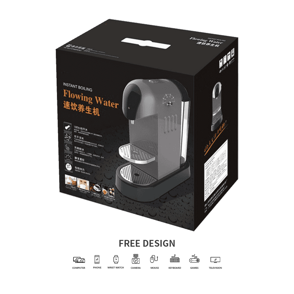 Vlnité obalové škatule dávkovača vody